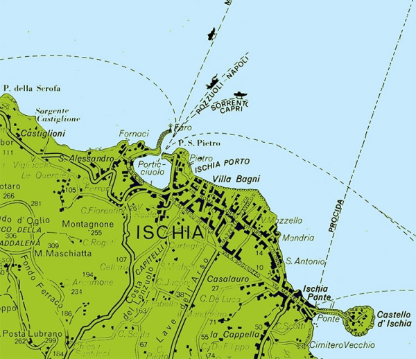 particolare carta stradle ischia