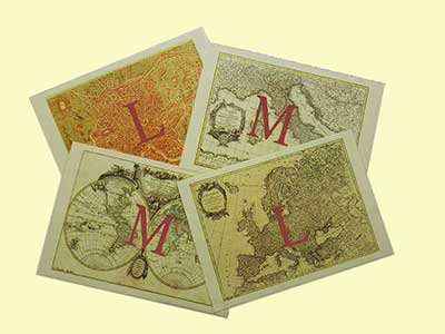 tovagliette americane cartografica visceglia