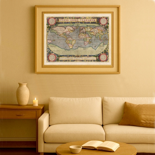 Arreda e sorprendi a Natale: complementi d’arredo con mappe per un regalo unico e raffinato