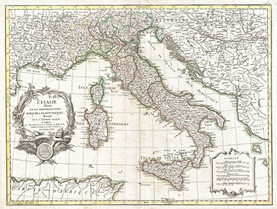 Mappe geografiche antiche per studio ed arredamento